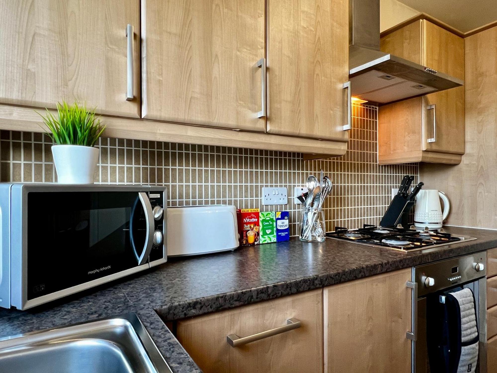 글라스고 Stylish Modern Flat With Juliet Balcony & Parking 아파트 외부 사진